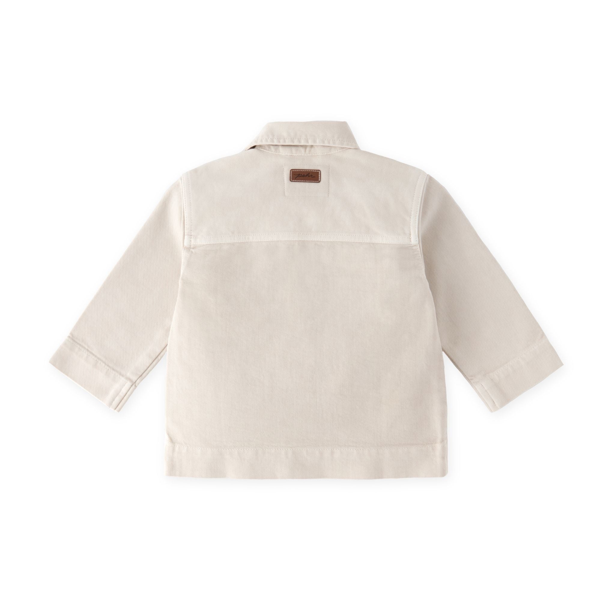Pehr-Vintage Twill Chore Jacket-Natural-9