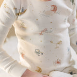 Pehr-Ribbed Toddler Pajama-Zodiac-2