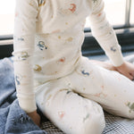 Pehr-Ribbed Toddler Pajama-Zodiac-3