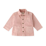 Vintage Twill Baby Chore Jacket - Peony