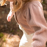Pehr-Cotton Knit Toddler Cardigan-Iris-2