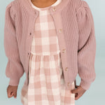 Pehr-Cotton Knit Toddler Cardigan-Iris-3