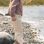 Pehr-Flannel Ruffle Top-Thistle/Light Thistle-3