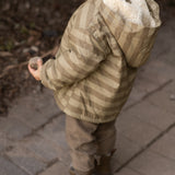 Pehr-Sherpa Lined Storm Jacket-Moss Stripe-7