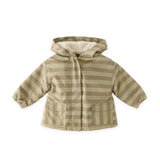 Pehr-Sherpa Lined Storm Jacket-Moss Stripe-1
