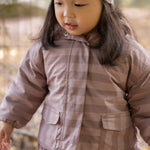 Pehr-Sherpa Lined Storm Jacket with Ruffle-Thistle Stripe-2