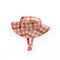 Bucket Hat Hat Pehr Checkmate Tomato - Peony 0 - 6 mos. 