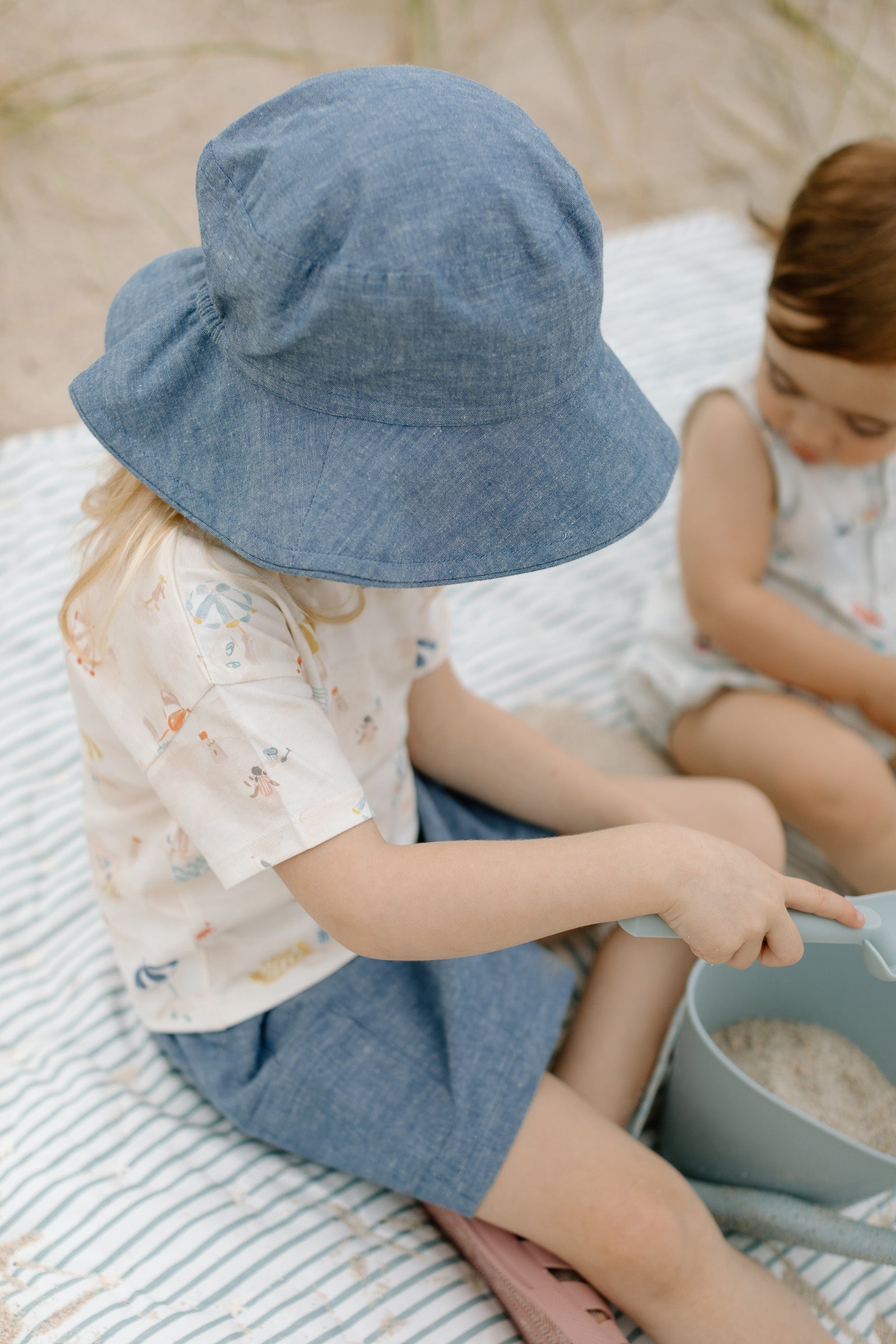 Pehr-Bucket Hat-Chambray-Toddler-3