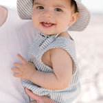 Pehr-Seersucker Bucket Hat-Marine Blue-Baby-3
