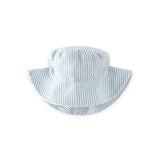 Pehr-Seersucker Bucket Hat-Marine Blue-Toddler-1
