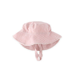 Pehr-Seersucker Bucket Hat-Anchor Red-Baby-1
