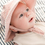 Pehr-Seersucker Bucket Hat-Anchor Red-Baby-2