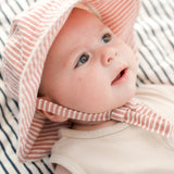 Pehr-Seersucker Bucket Hat-Anchor Red-Baby-2
