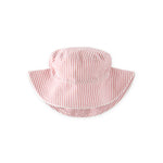 Pehr-Seersucker Bucket Hat-Anchor Red-Toddler-1