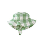 Pehr-Checkmate Bucket Hat - Checkmate Grass- Baby-1