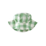 Pehr-Checkmate Bucket Hat - Checkmate Grass-Toddler-1