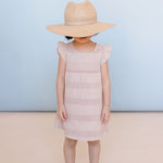 Pehr-Ruffle Dress-Coastal Stripe Mauve-4