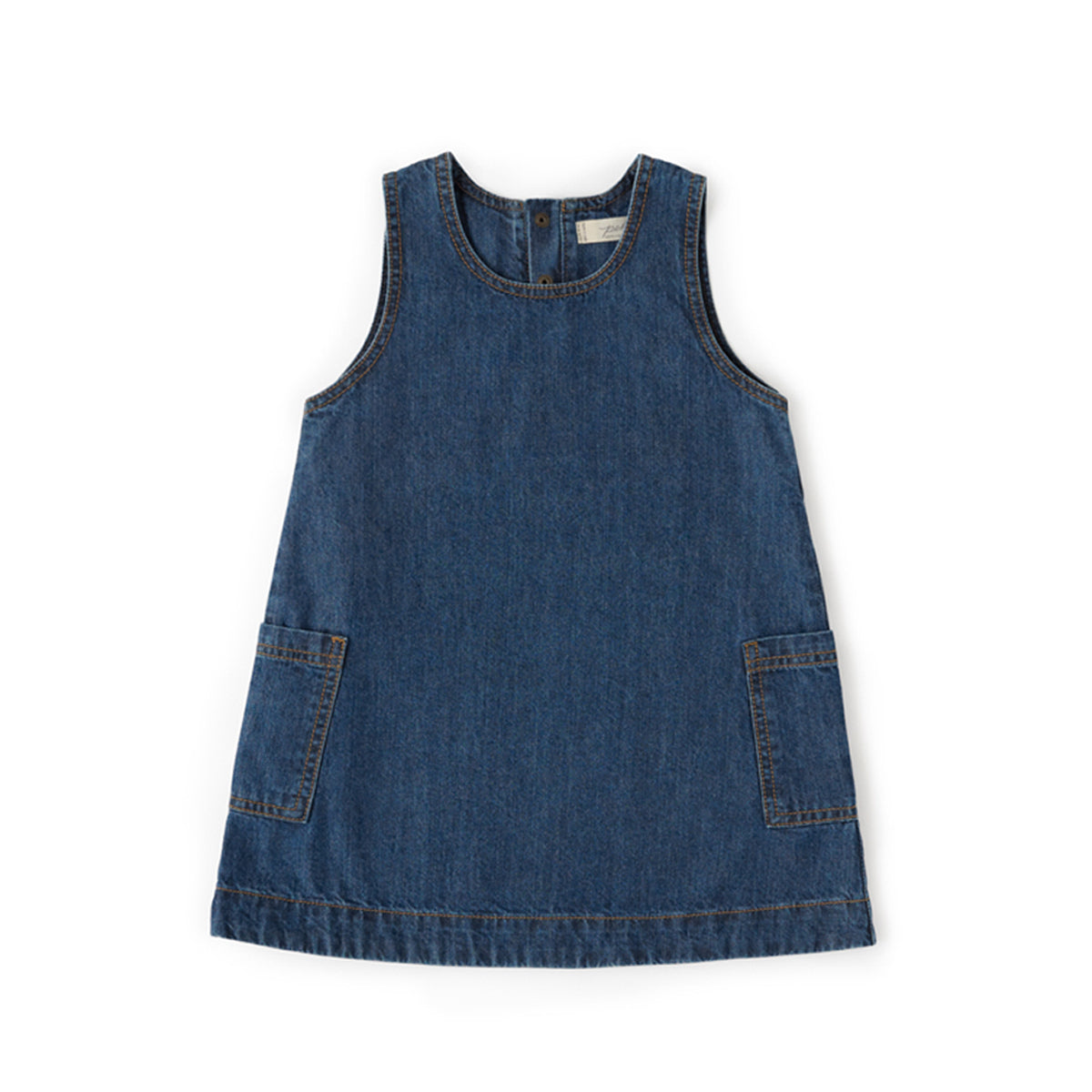 Denim Shift Dress Dress Pehr Canada Vintage Wash 3 T 