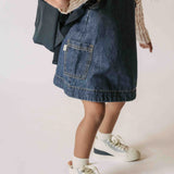 Pehr-Denim Shift Dress-Vintage Wash-2