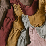 Corduroy Kids Pinafore Dress Dress Pehr Canada   
