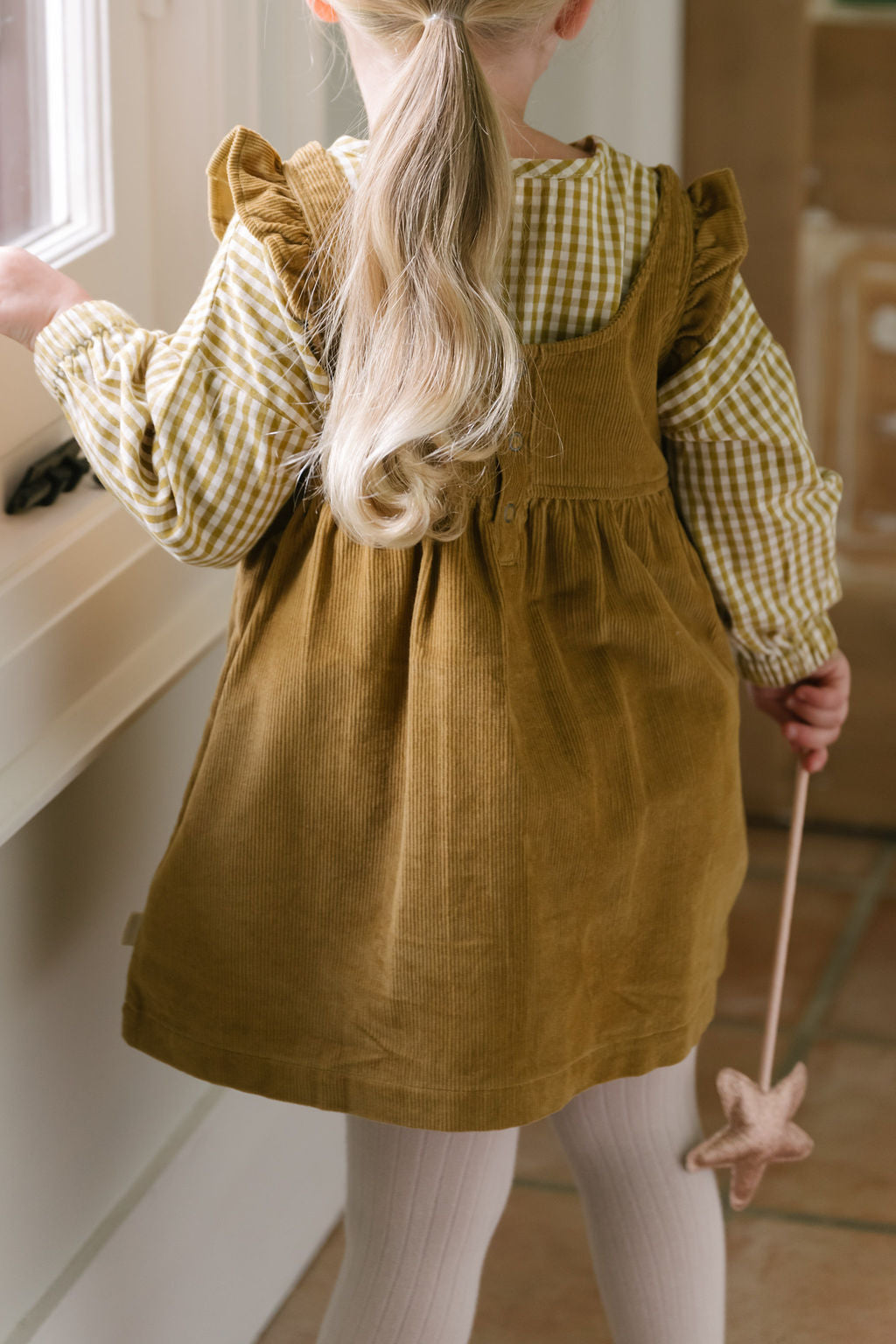 Corduroy Pinafore Dress Dress Pehr Canada   