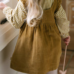 Corduroy Kids Pinafore Dress Dress Pehr Canada   
