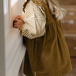 Corduroy Kids Pinafore Dress Dress Pehr Canada   