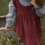 Corduroy Kids Pinafore Dress Dress Pehr Canada   