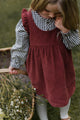 Corduroy Kids Pinafore Dress Dress Pehr Canada   