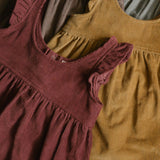 Corduroy Kids Pinafore Dress Dress Pehr Canada   