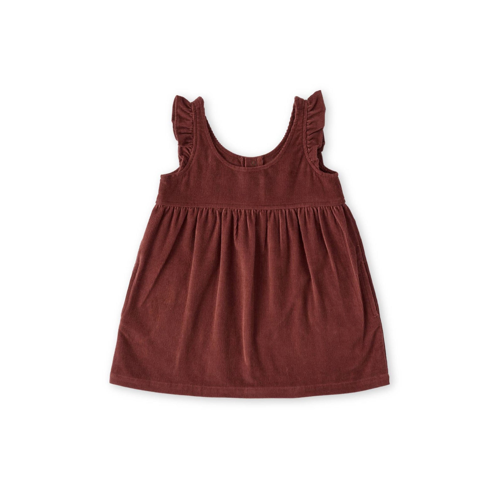 Corduroy Pinafore Dress Dress Pehr Canada Mulberry 12 - 18 mos. 