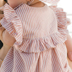 Pehr- Seersucker Dress-Anchor Red-Baby-4