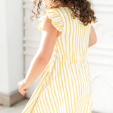 Pehr-Tank Dress-Stripes Away Marigold-Toddler-3