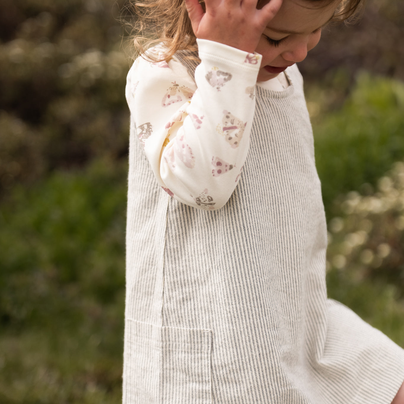 Pehr-Railroad Shift Dress-Railroad Stripe-2