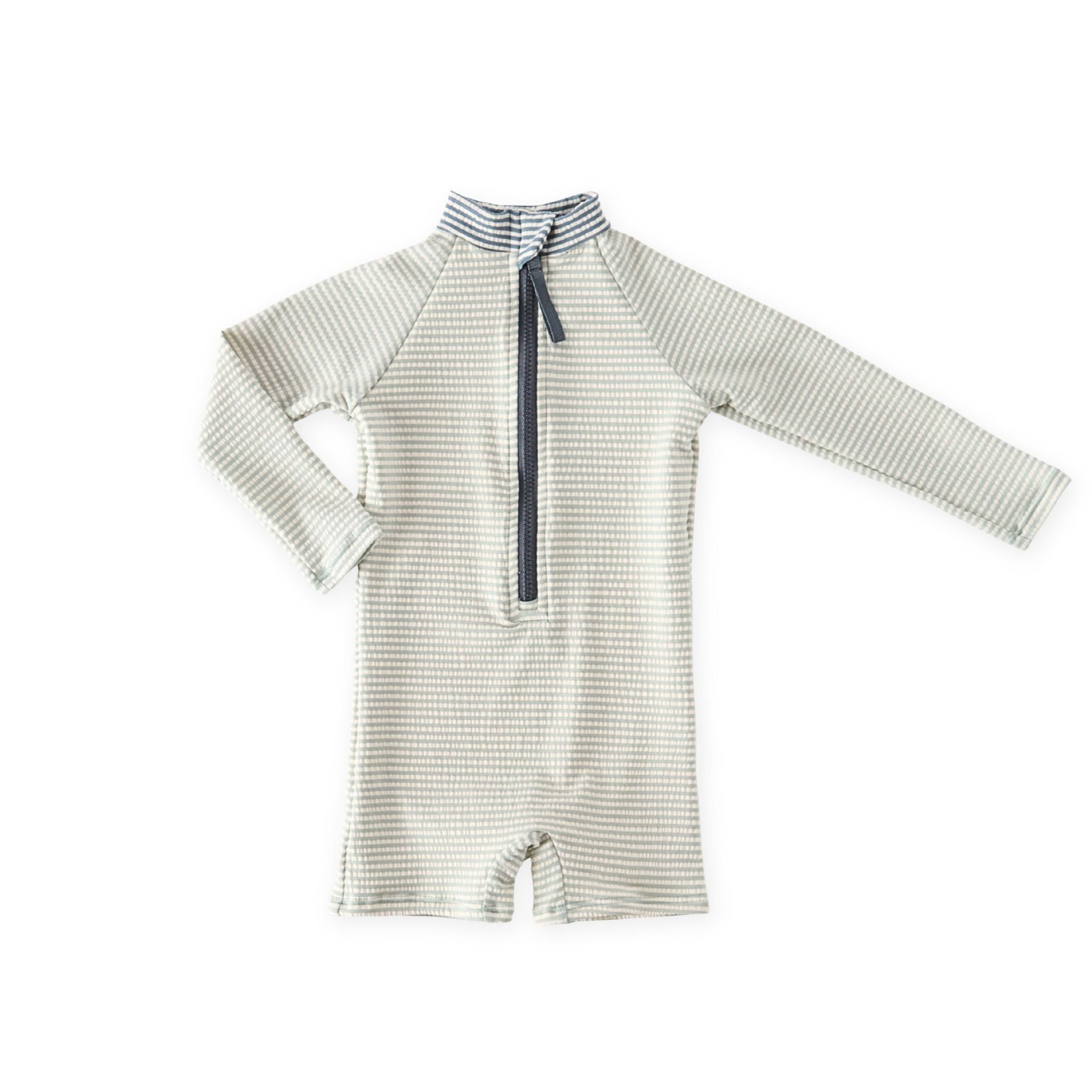 Pehr-Swim Long Sleeve One-Piece-Seersucker Sea-Baby-1