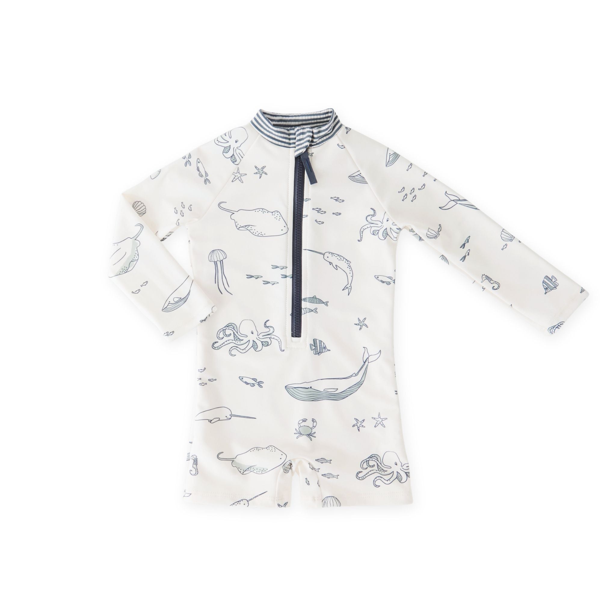 Swim Long Sleeve One-Piece - Life Aquatic