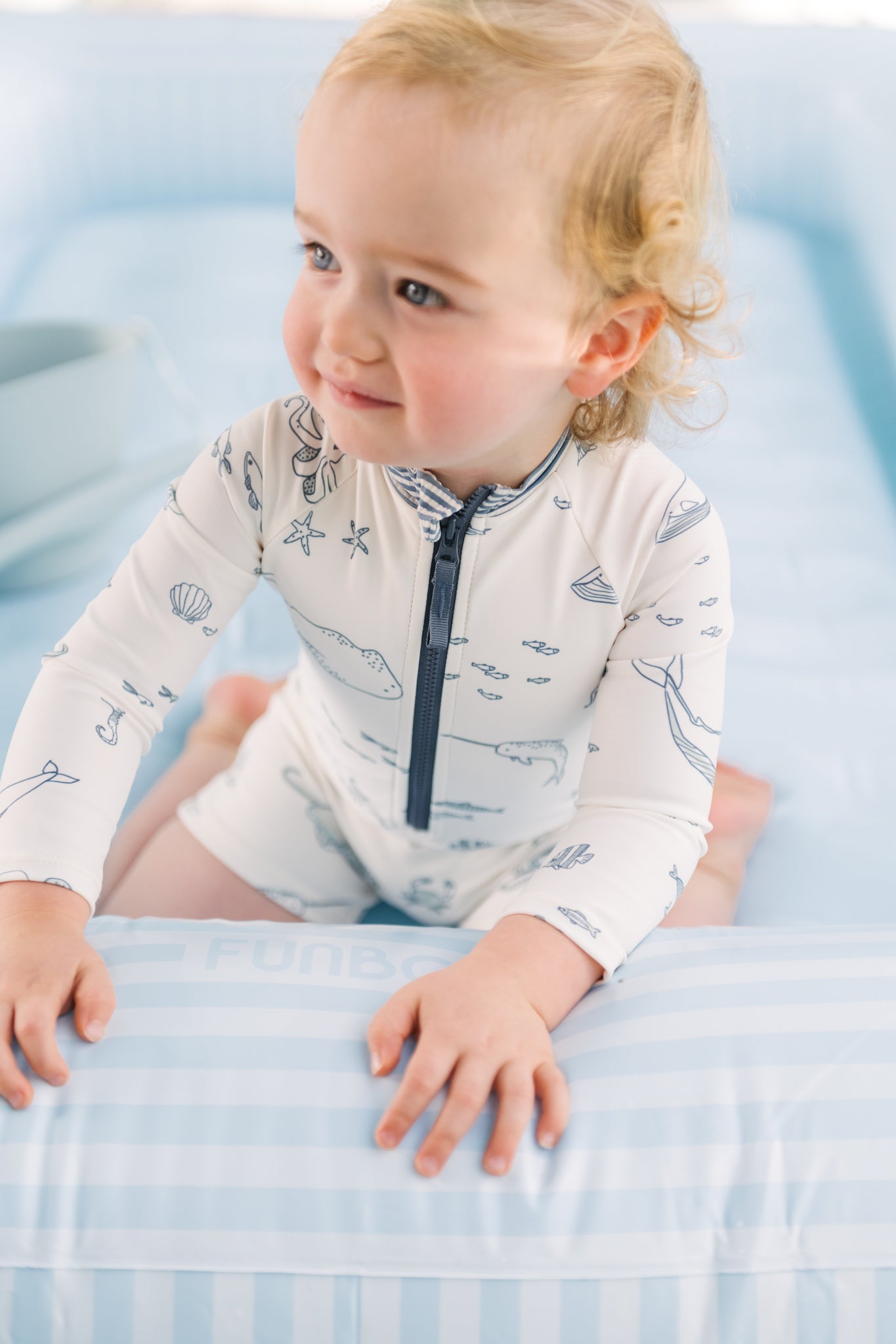 Swim Long Sleeve One-Piece - Life Aquatic