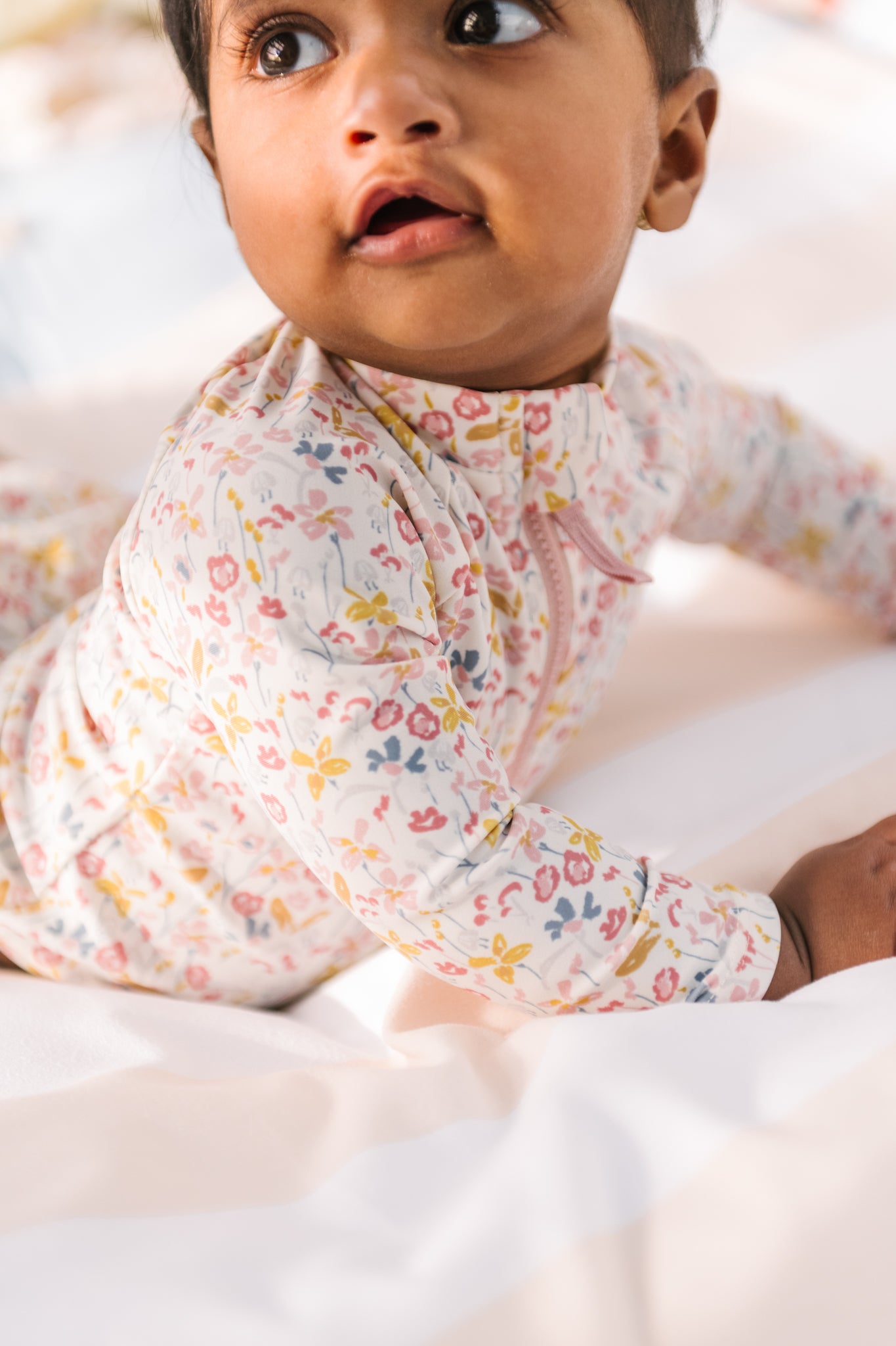 Baby Swim Rash Guard & Bloomer - Floret