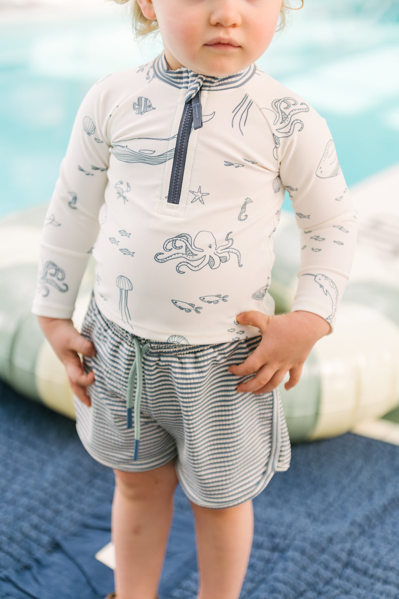 Swim Rash Guard & Short - Life Aquatic