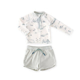 Pehr-Swim Rash Guard & Short-Life Aquatic-Baby-1