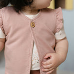French Terry Ruffle Vest Top Pehr Canada   