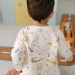 Pehr-Dropped Shoulder Long Sleeve Toddler Top-Into The Wild-3