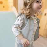 Pehr-French Terry Ruffle Vest-Soft Sea-5