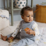 Pehr-Cozy Romper Overalls-Soft Sea-4