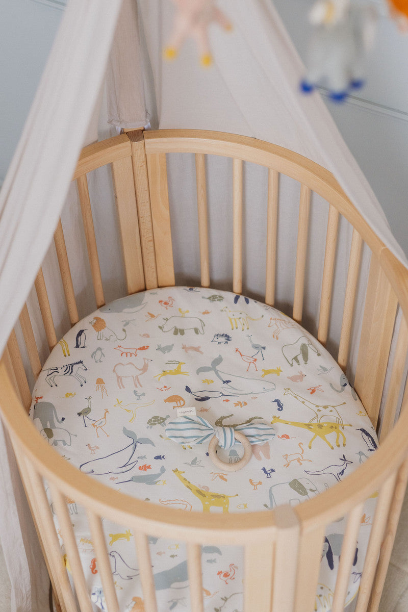 Stokke x Pehr Fitted Sheet - V3 Crib Sheet Pehr Canada   