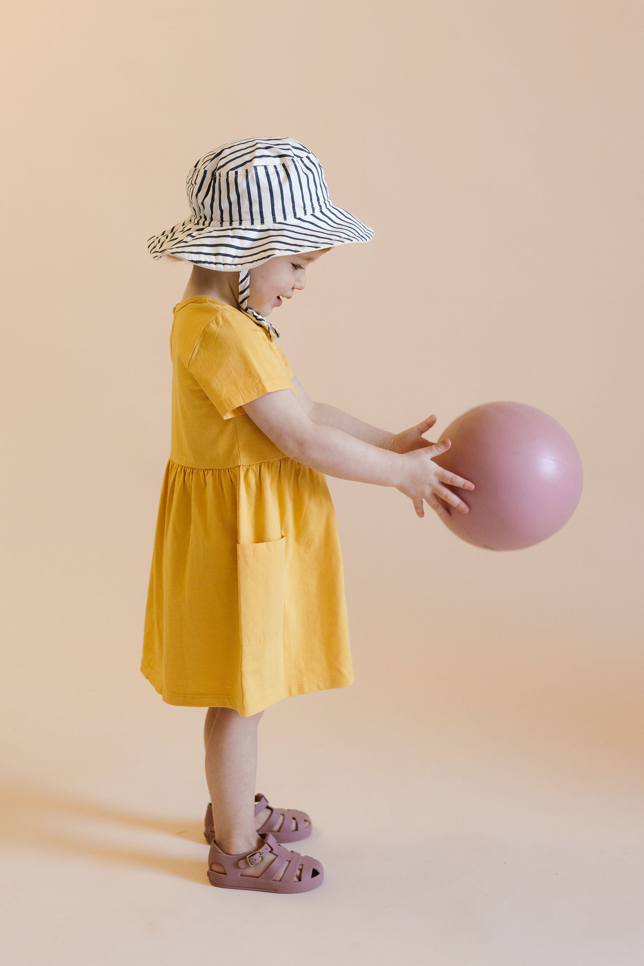 Pehr-Playground Dress-Soft Marigold-2