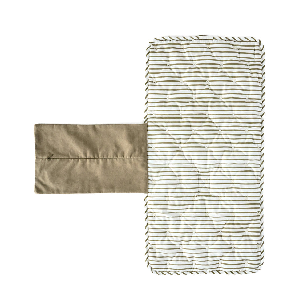 Striped On the Go Portable Changing Pad Changing Pad Pehr   
