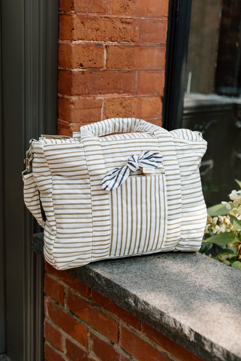 Pehr-Diaper Bag-Stripes Away Olive-3