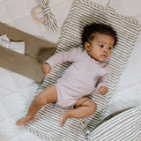 Striped On the Go Portable Changing Pad Changing Pad Pehr   