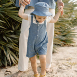 Pehr-Short Romper-Chambray-7